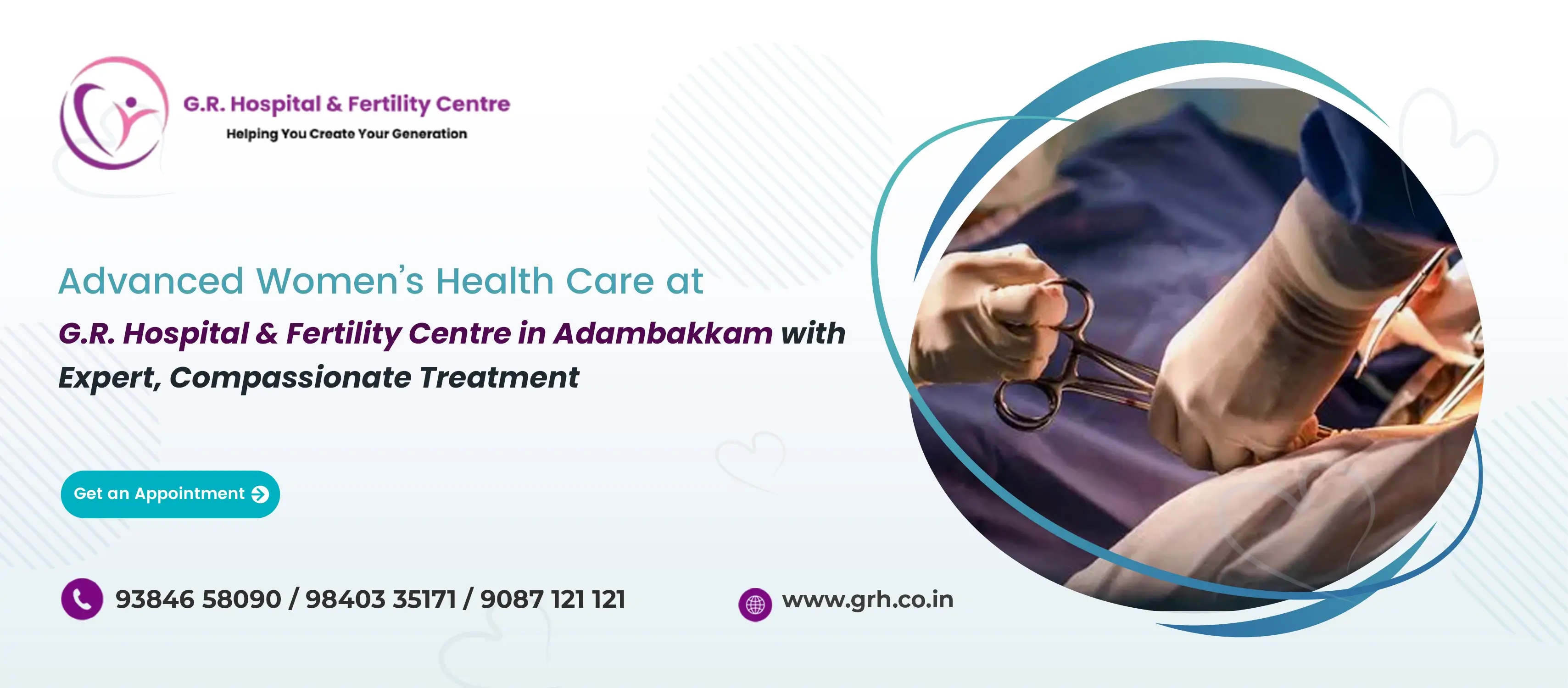 Advanced Women’s Health Care at G.R. Hospital & Fertility Centre in Adambakkam with Expert, Compassionate Treatment