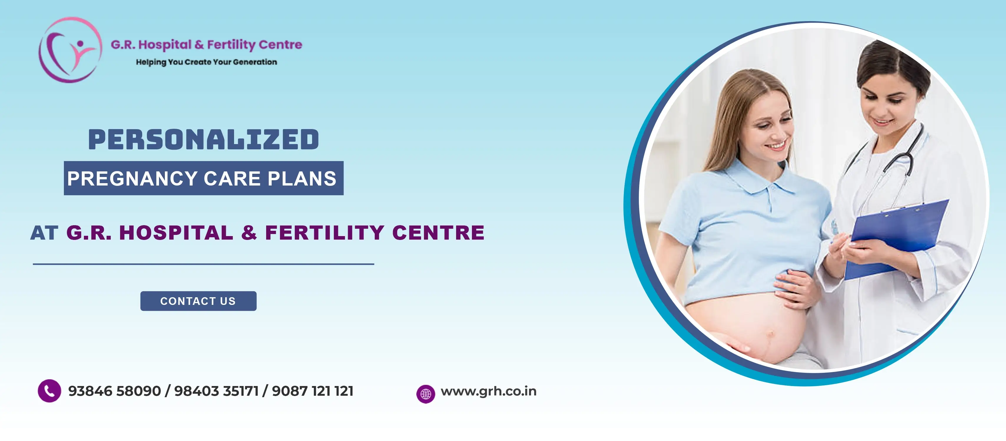 Personalized Pregnancy Care Plans at G.R. Hospital & Fertility Centre